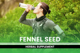 PURE ORIGINAL INGREDIENTS Fennel Seed Capsules close-up of capsules