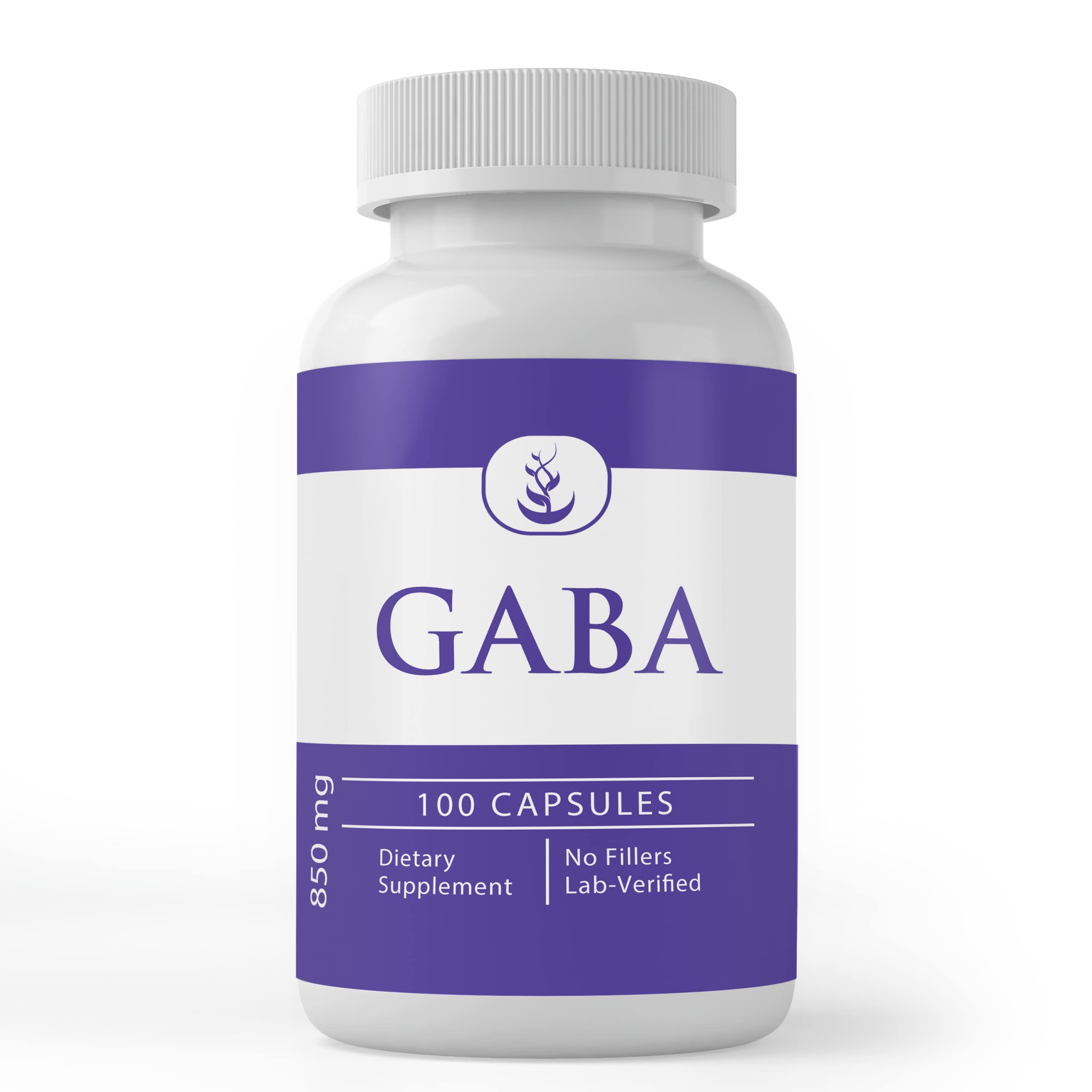 PURE ORIGINAL INGREDIENTS GABA Capsules front view