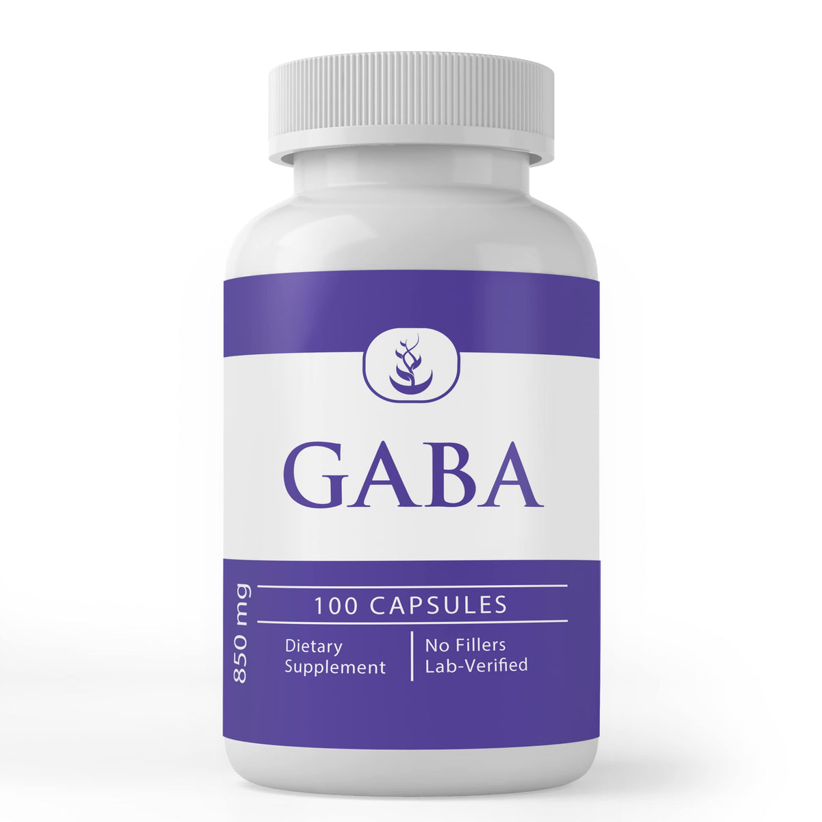 PURE ORIGINAL INGREDIENTS GABA Capsules front view