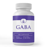 PURE ORIGINAL INGREDIENTS GABA Capsules front view