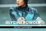 PURE ORIGINAL INGREDIENTS Glycine bulk powder side view
