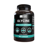 PURE ORIGINAL INGREDIENTS Glycine Capsules 180 count front view