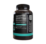 PURE ORIGINAL INGREDIENTS Glycine Capsules on a wooden table