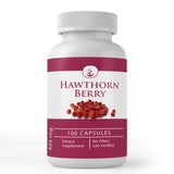 PURE ORIGINAL INGREDIENTS Hawthorn Berry Capsules front view
