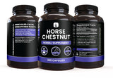 PURE ORIGINAL INGREDIENTS Horse Chestnut Capsules close-up