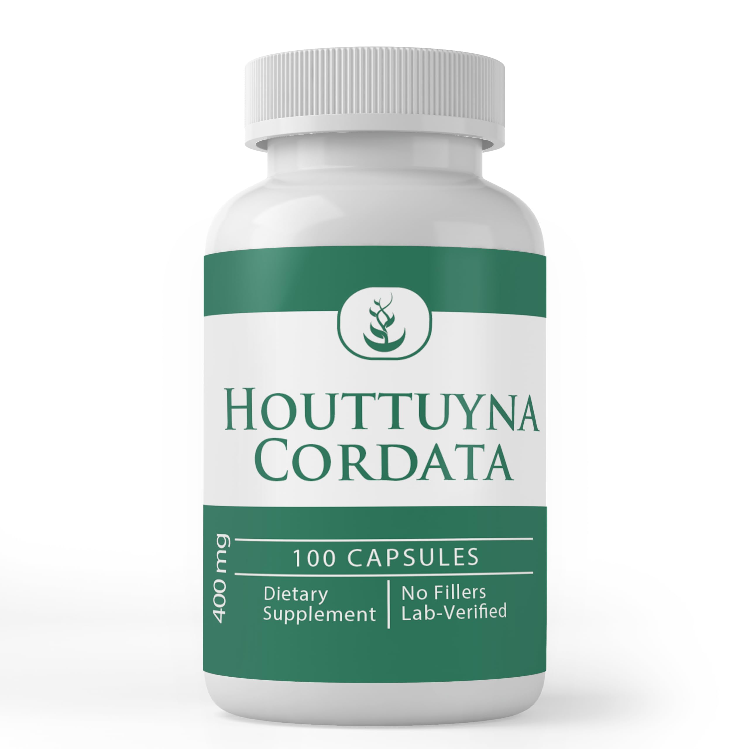 PURE ORIGINAL INGREDIENTS Houttuynia Cordata Capsules front view