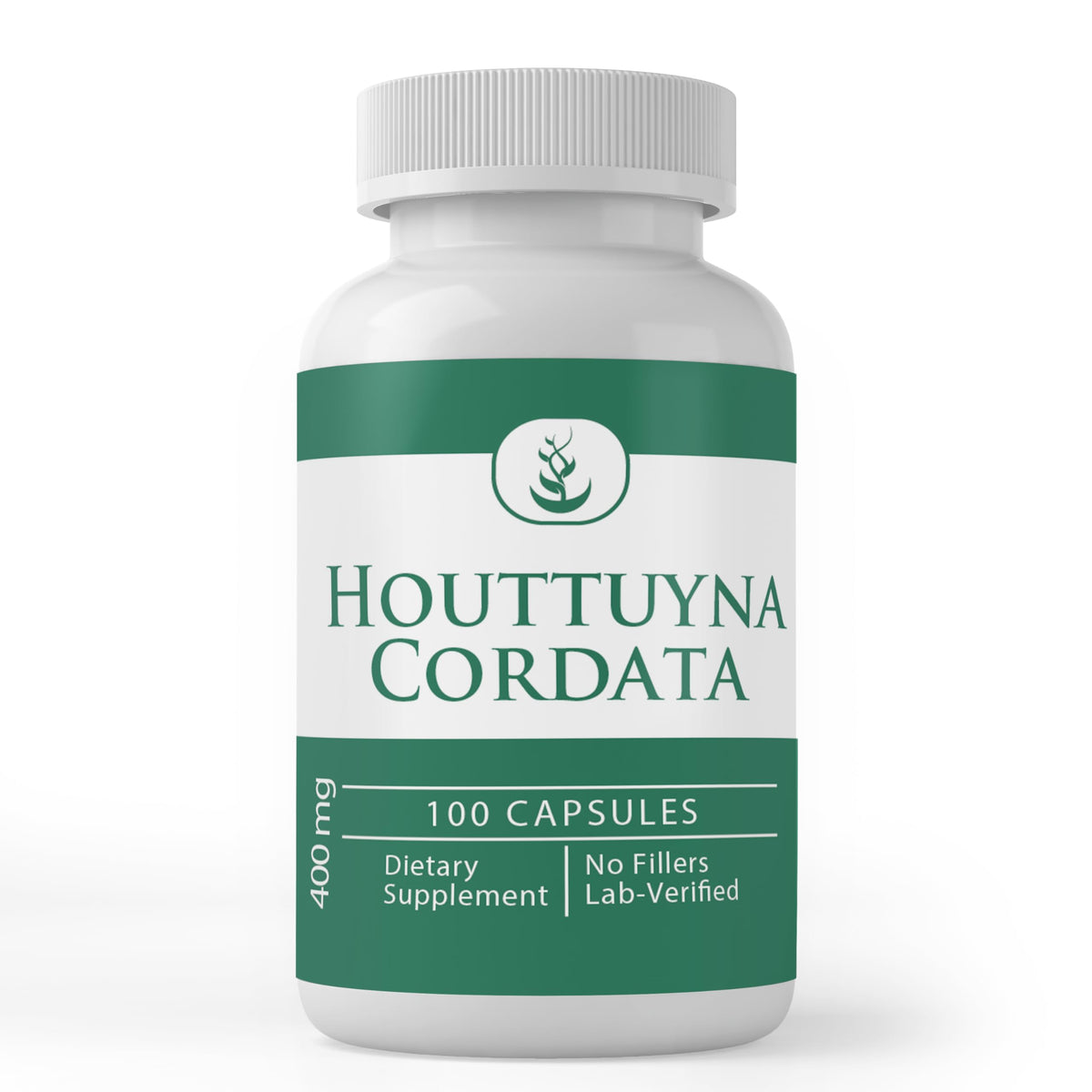 PURE ORIGINAL INGREDIENTS Houttuynia Cordata Capsules front view