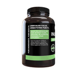 PURE ORIGINAL INGREDIENTS Inulin Capsules showing capsule size
