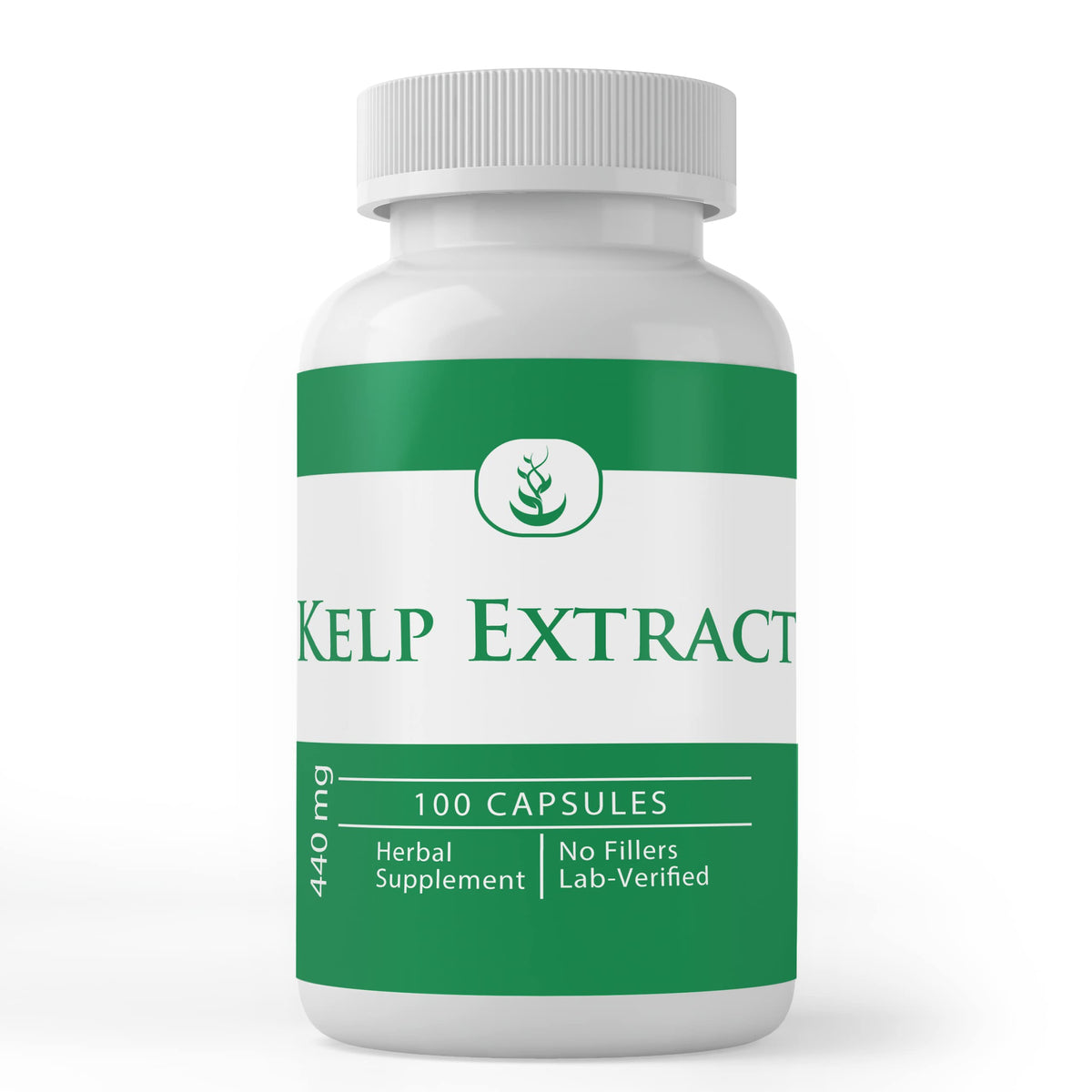 PURE ORIGINAL INGREDIENTS Kelp Extract Capsules front view