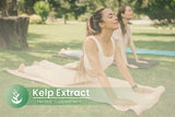 PURE ORIGINAL INGREDIENTS Kelp Extract Capsules on a wooden table