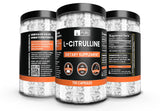 PURE ORIGINAL INGREDIENTS L-Citrulline Capsules on a wooden table