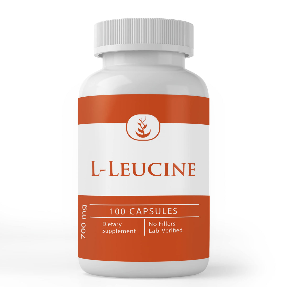 PURE ORIGINAL INGREDIENTS L-Leucine Capsules front view