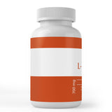 PURE ORIGINAL INGREDIENTS L-Leucine Capsules side view