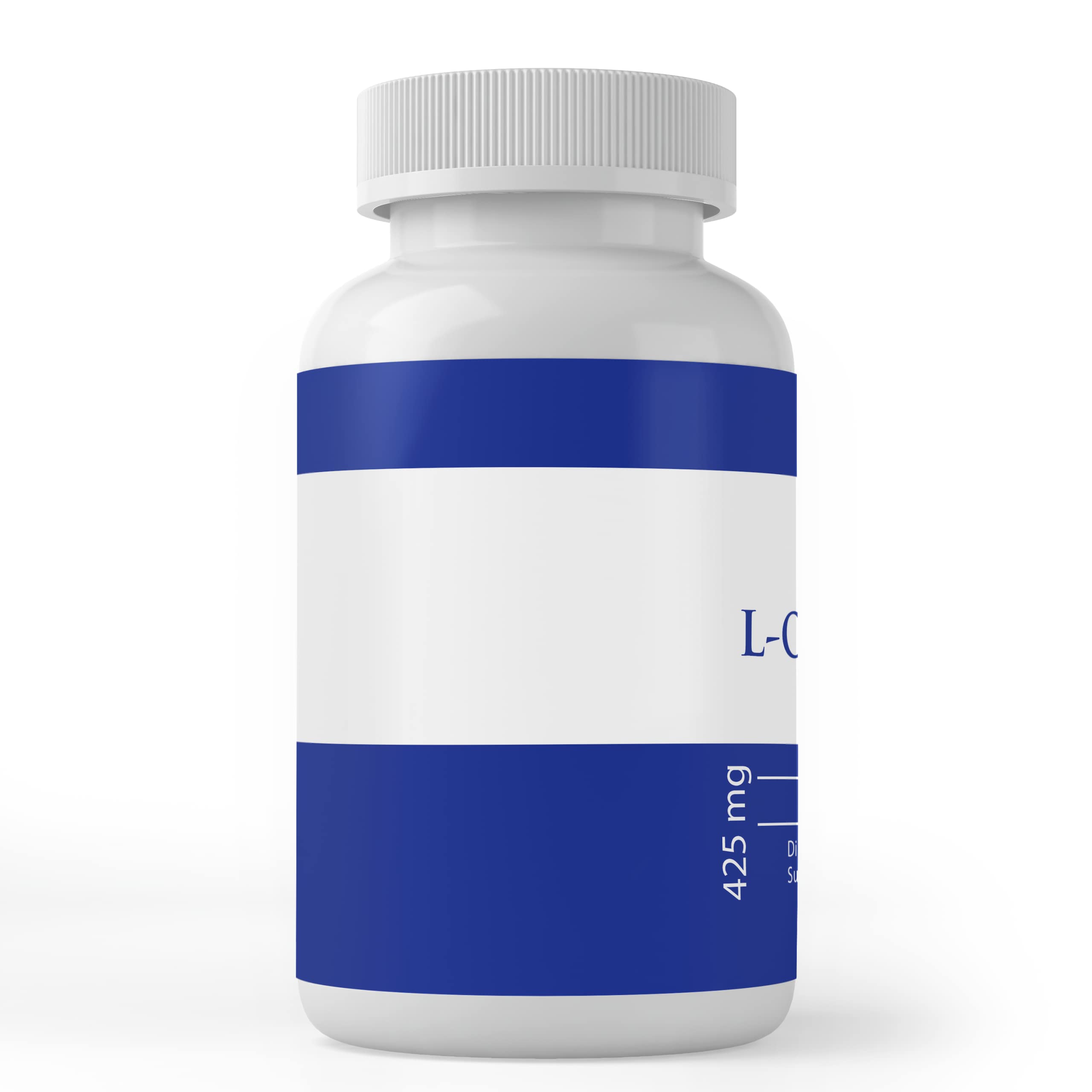 PURE ORIGINAL INGREDIENTS L-Ornithine Capsules side view