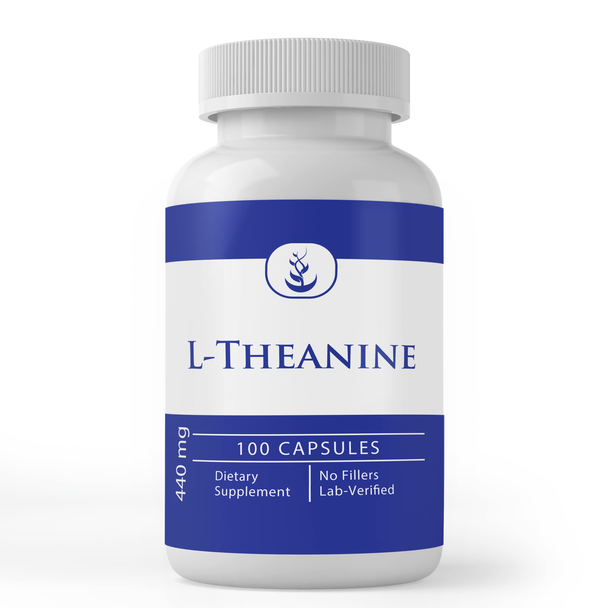 PURE ORIGINAL INGREDIENTS L-Theanine Capsules front view
