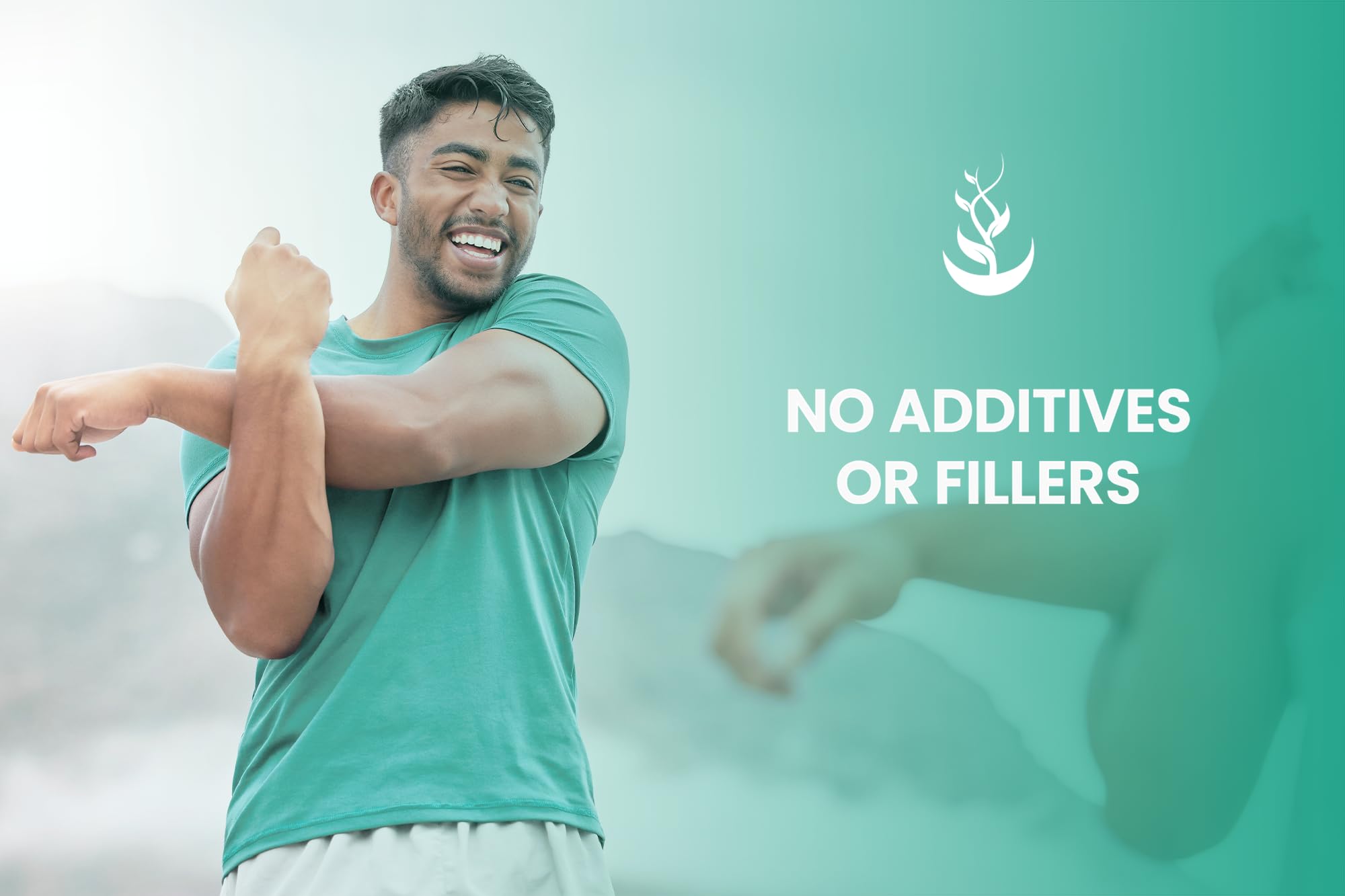 PURE ORIGINAL INGREDIENTS L-Theanine Capsules in a lifestyle setting