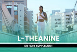 PURE ORIGINAL INGREDIENTS L-Theanine Capsules with a measuring spoon