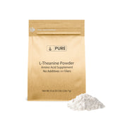 PURE ORIGINAL INGREDIENTS L-Theanine Powder 243g front view