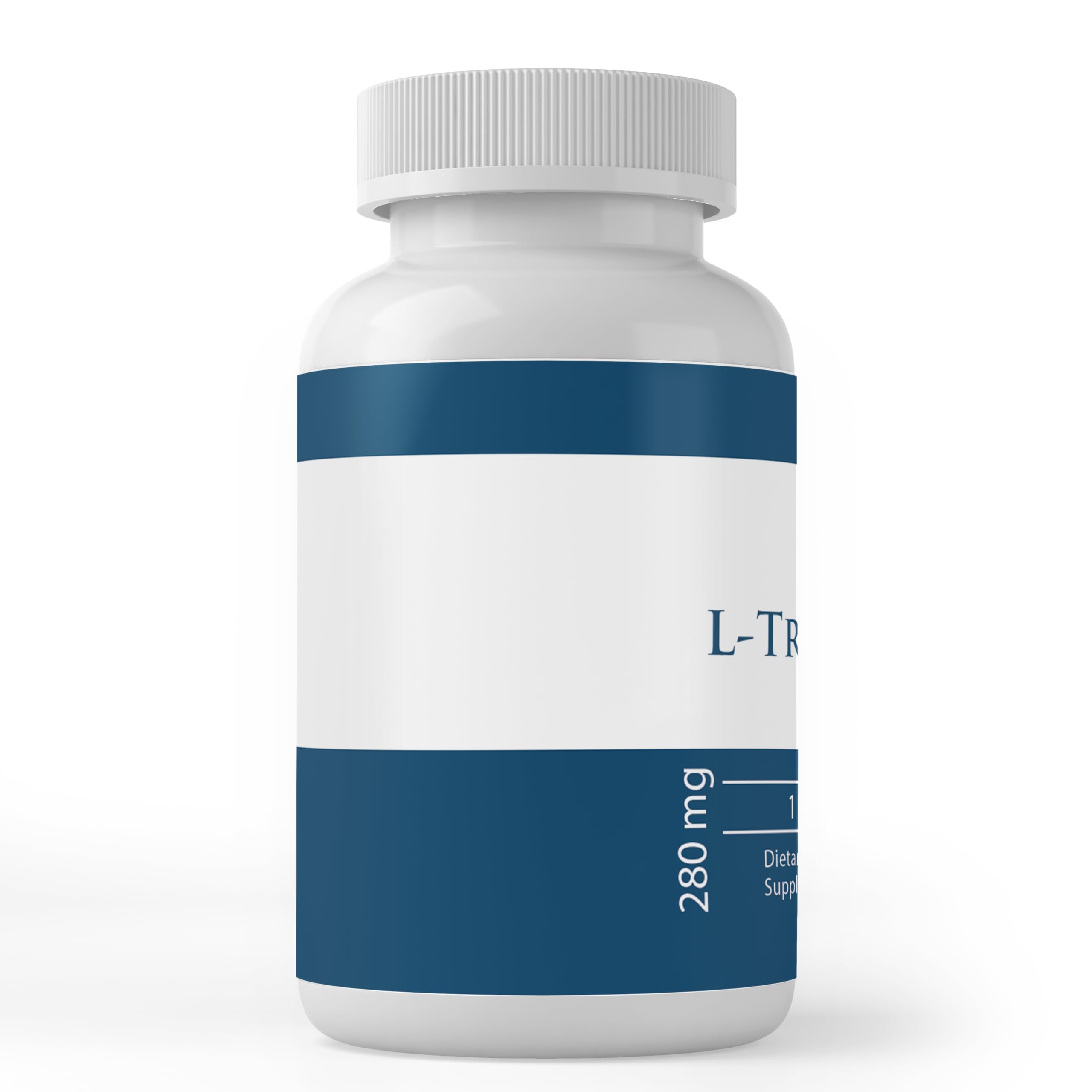 PURE ORIGINAL INGREDIENTS L-Tryptophan Capsules bottle with label
