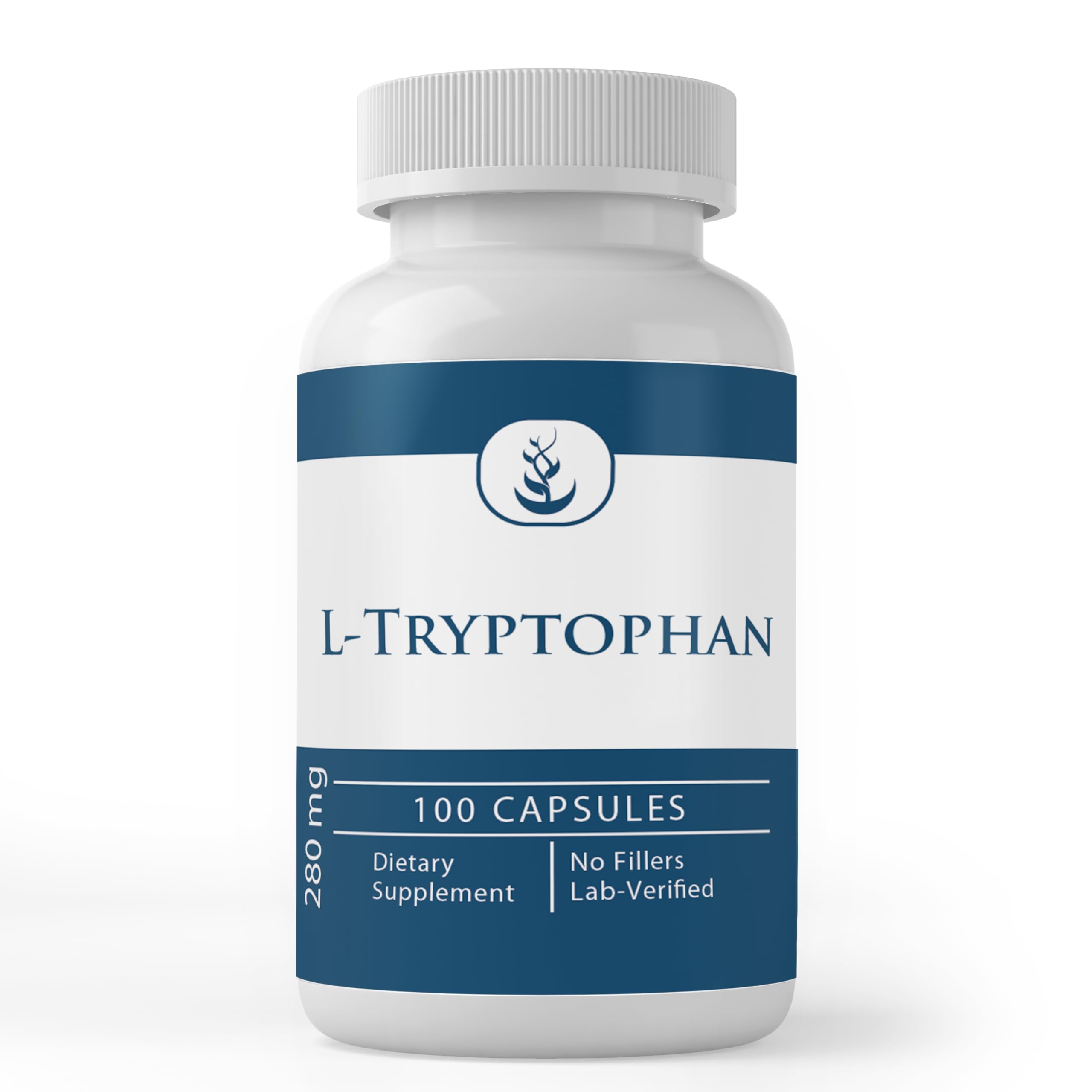 PURE ORIGINAL INGREDIENTS L-Tryptophan Capsules front view