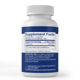 PURE ORIGINAL INGREDIENTS L-Tyrosine Capsules side view with dosage information