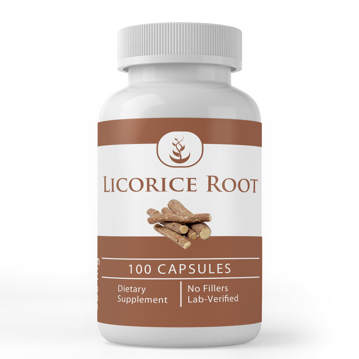 PURE ORIGINAL INGREDIENTS Licorice Extract Capsules front view