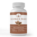 PURE ORIGINAL INGREDIENTS Licorice Extract Capsules front view