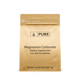 PURE ORIGINAL INGREDIENTS Magnesium Carbonate Powder 227g front view