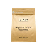 PURE ORIGINAL INGREDIENTS Magnesium Chloride Powder 450g front view