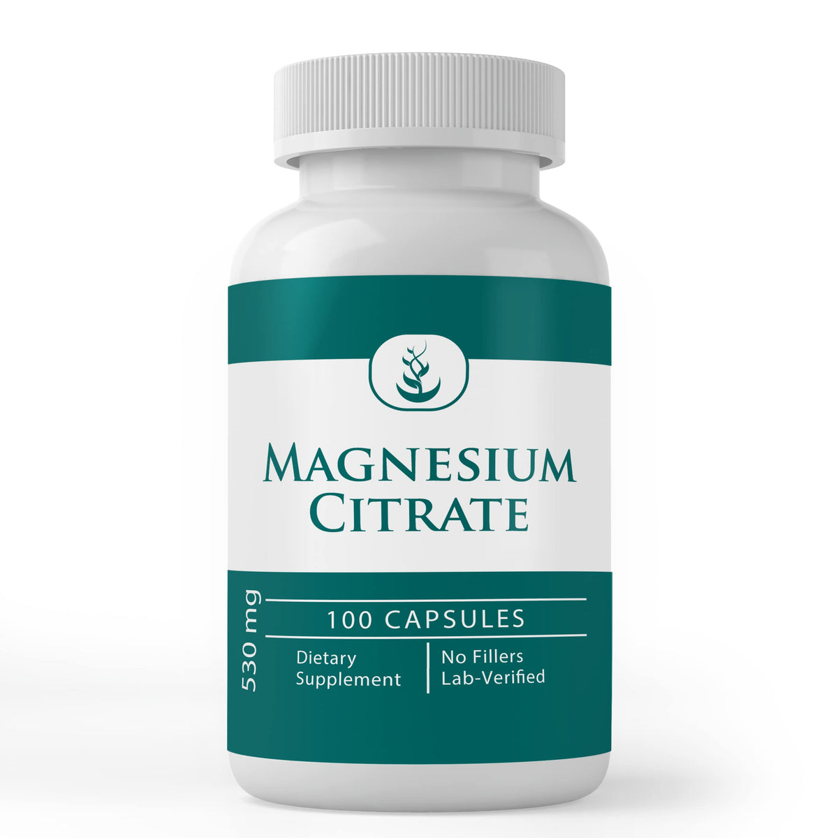 PURE ORIGINAL INGREDIENTS Magnesium Citrate Capsules front view