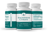 PURE ORIGINAL INGREDIENTS Magnesium Citrate Capsules opened bottle