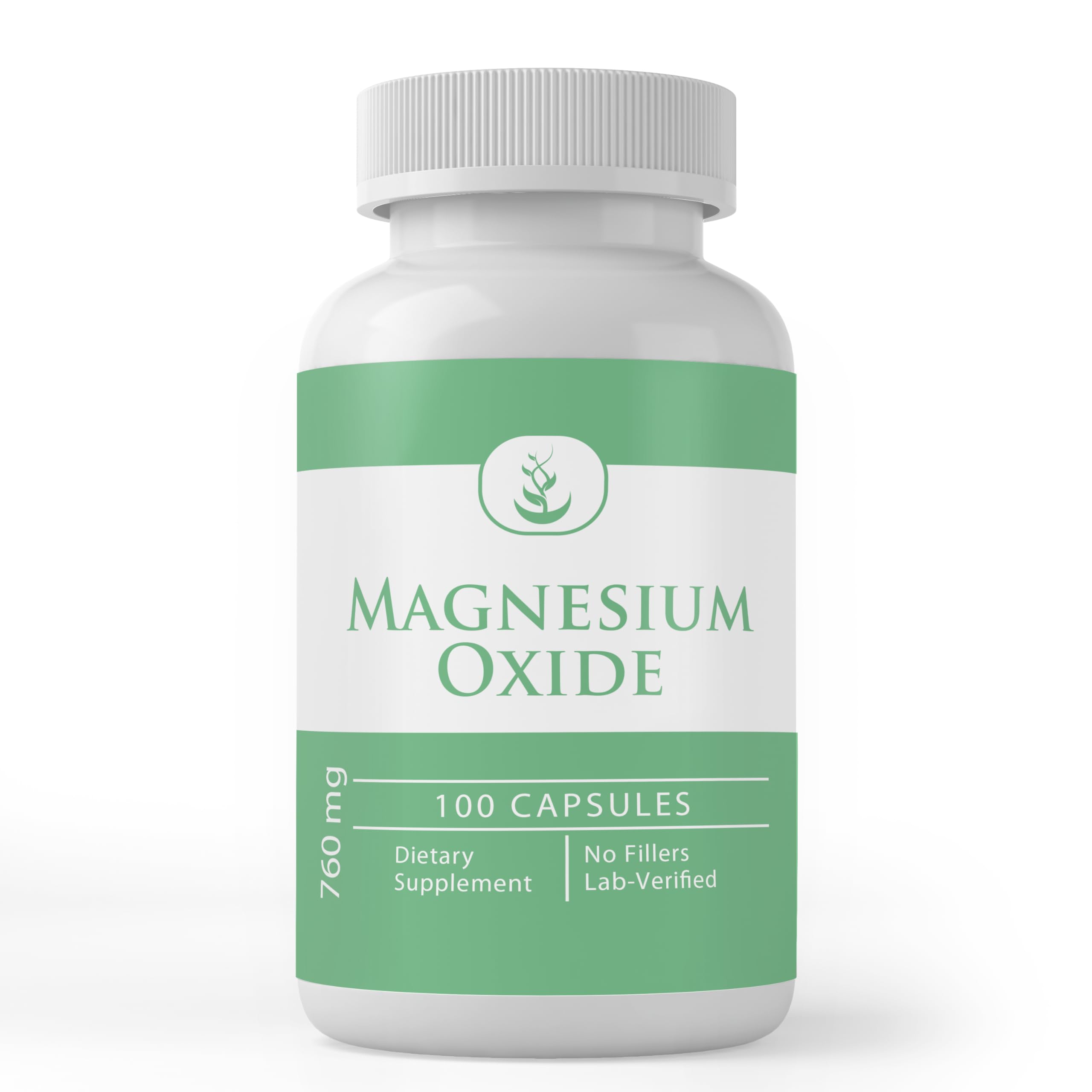 PURE ORIGINAL INGREDIENTS Magnesium Oxide Capsules front view