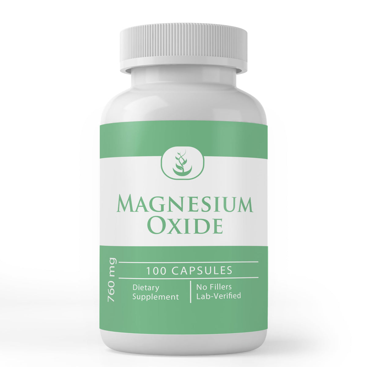 PURE ORIGINAL INGREDIENTS Magnesium Oxide Capsules front view