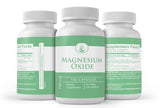 PURE ORIGINAL INGREDIENTS Magnesium Oxide Capsules with label details