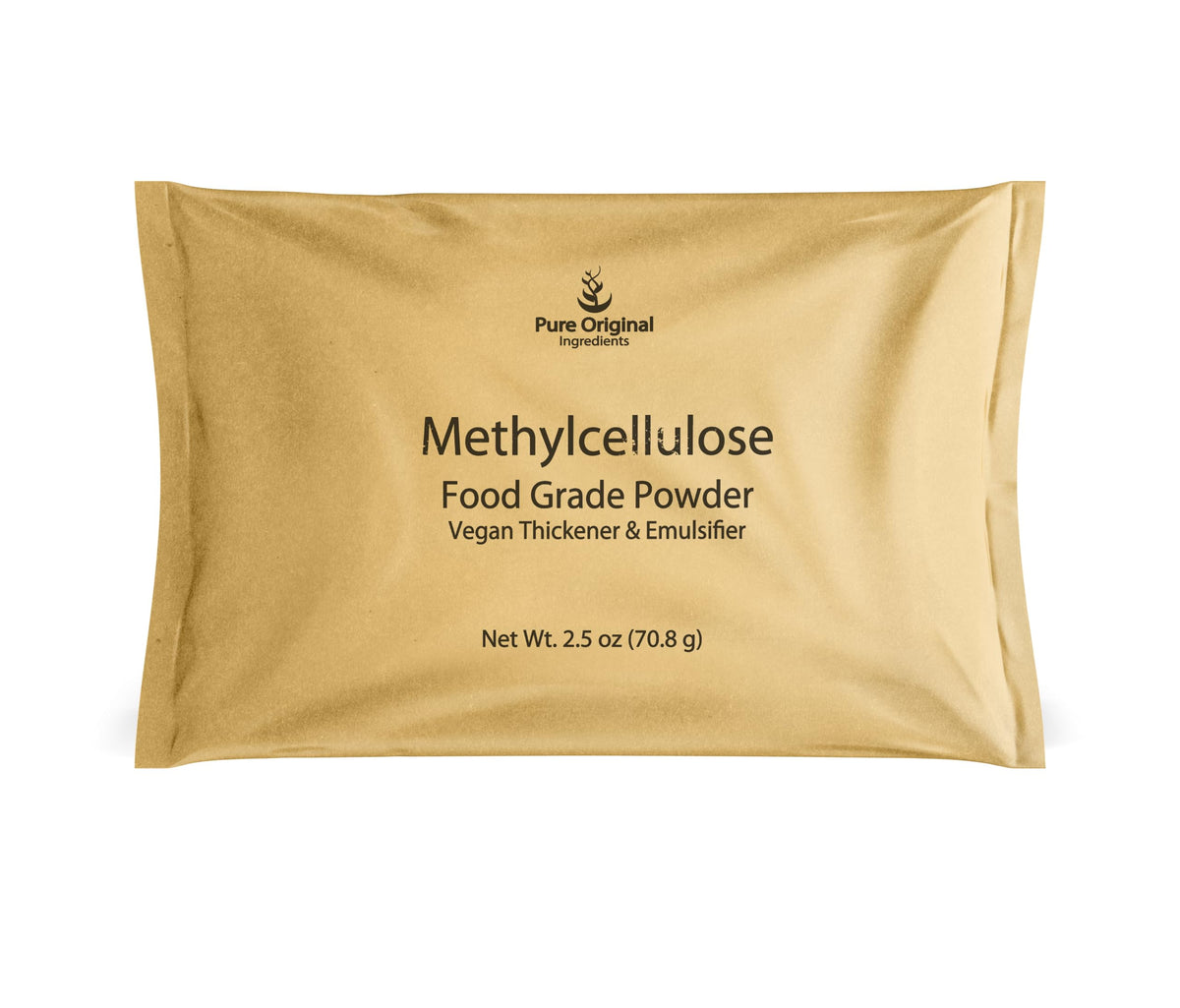 PURE ORIGINAL INGREDIENTS Methylcellulose eco-friendly bag front view