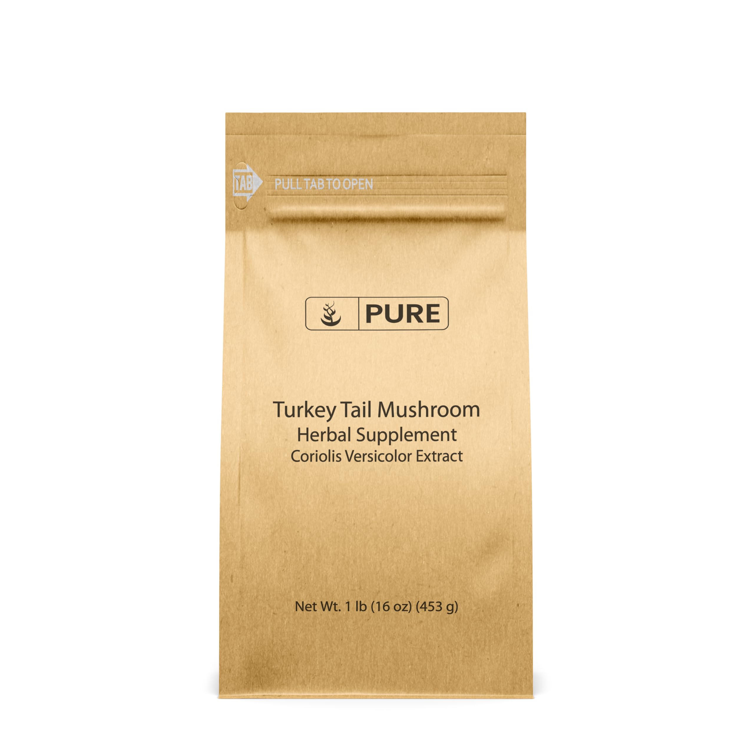PURE ORIGINAL INGREDIENTS Mushroom Supplement 453g front view