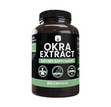 PURE ORIGINAL INGREDIENTS Okra Extract Capsules front view