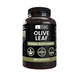PURE ORIGINAL INGREDIENTS Olive Leaf Capsules 180 count front view