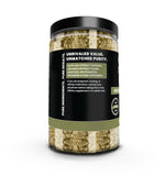 PURE ORIGINAL INGREDIENTS Olive Leaf Capsules showing gelatin capsule
