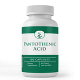 PURE ORIGINAL INGREDIENTS Pantothenic Acid Capsules front view