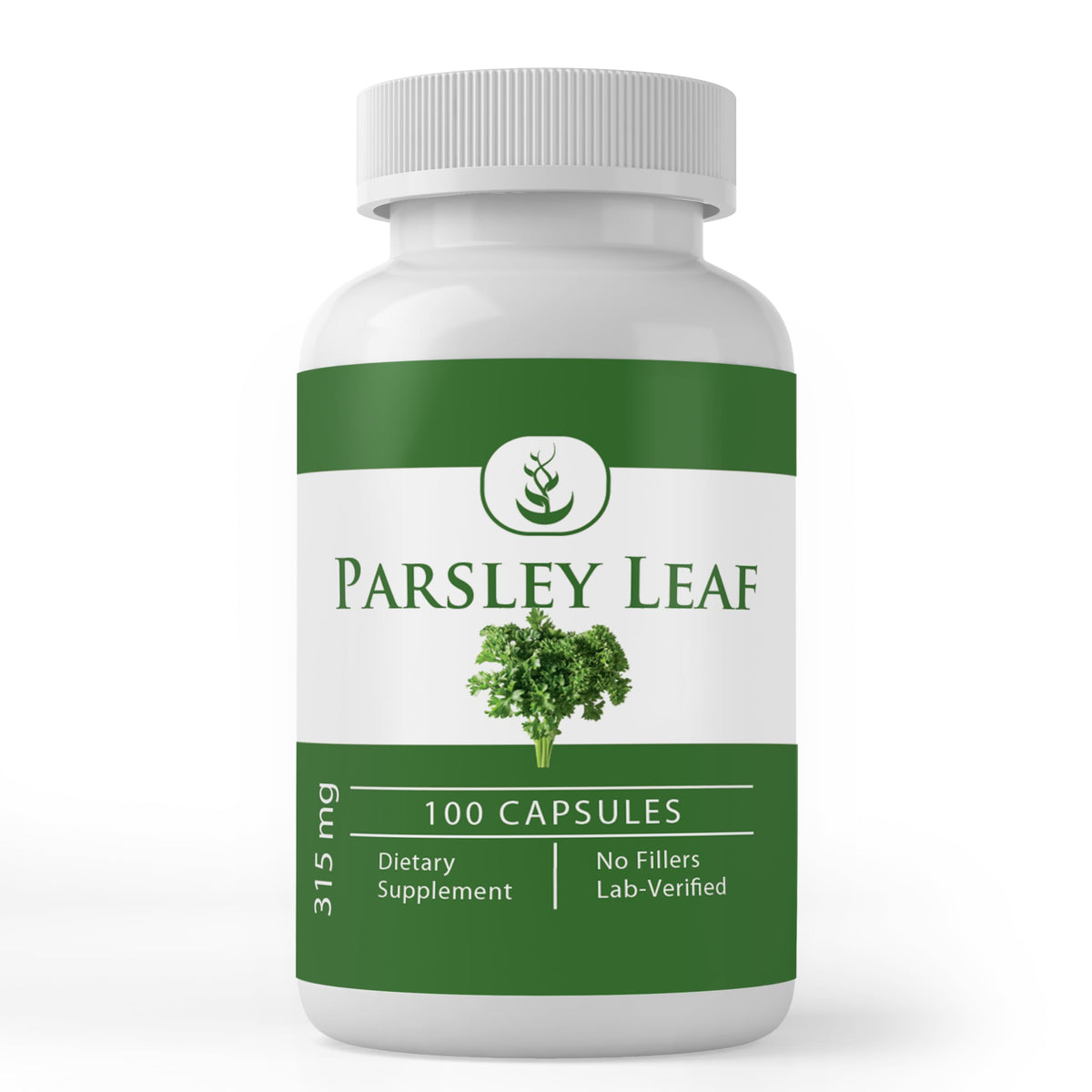 PURE ORIGINAL INGREDIENTS Parsley Capsules front view