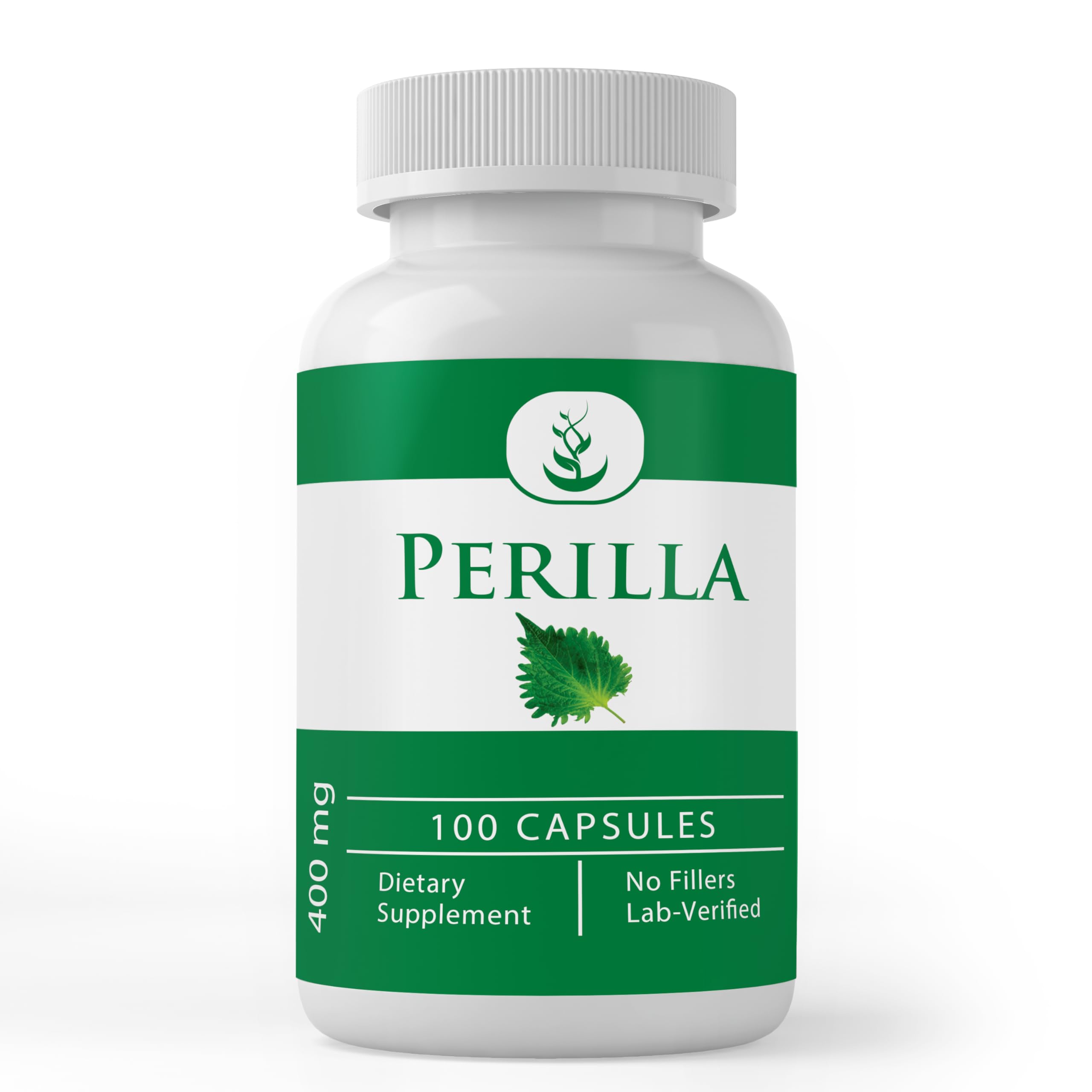 PURE ORIGINAL INGREDIENTS Perilla Capsules bottle front view