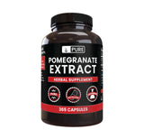 PURE ORIGINAL INGREDIENTS Pomegranate Extract Capsules front view
