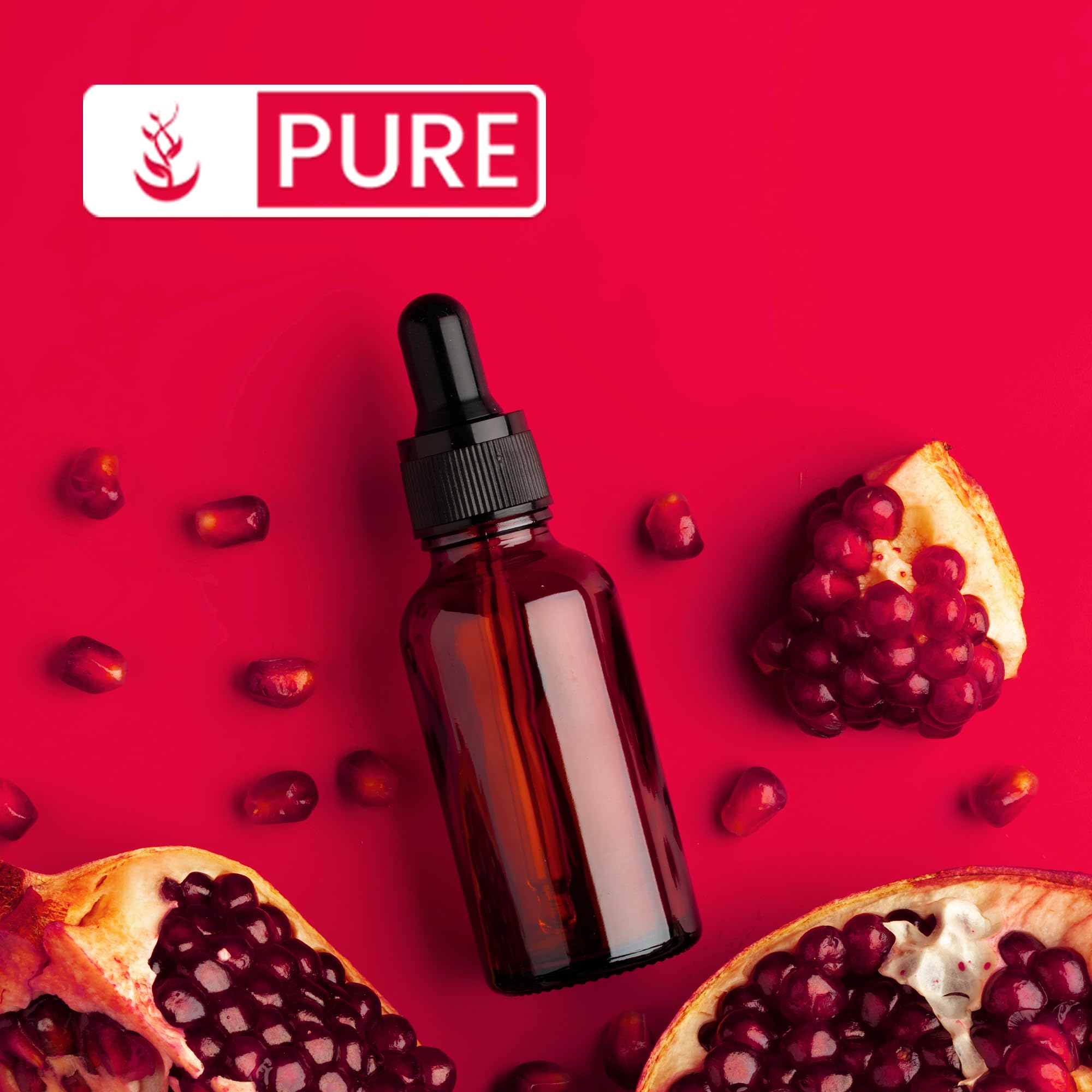 PURE ORIGINAL INGREDIENTS Pomegranate Extract Capsules with measuring spoon
