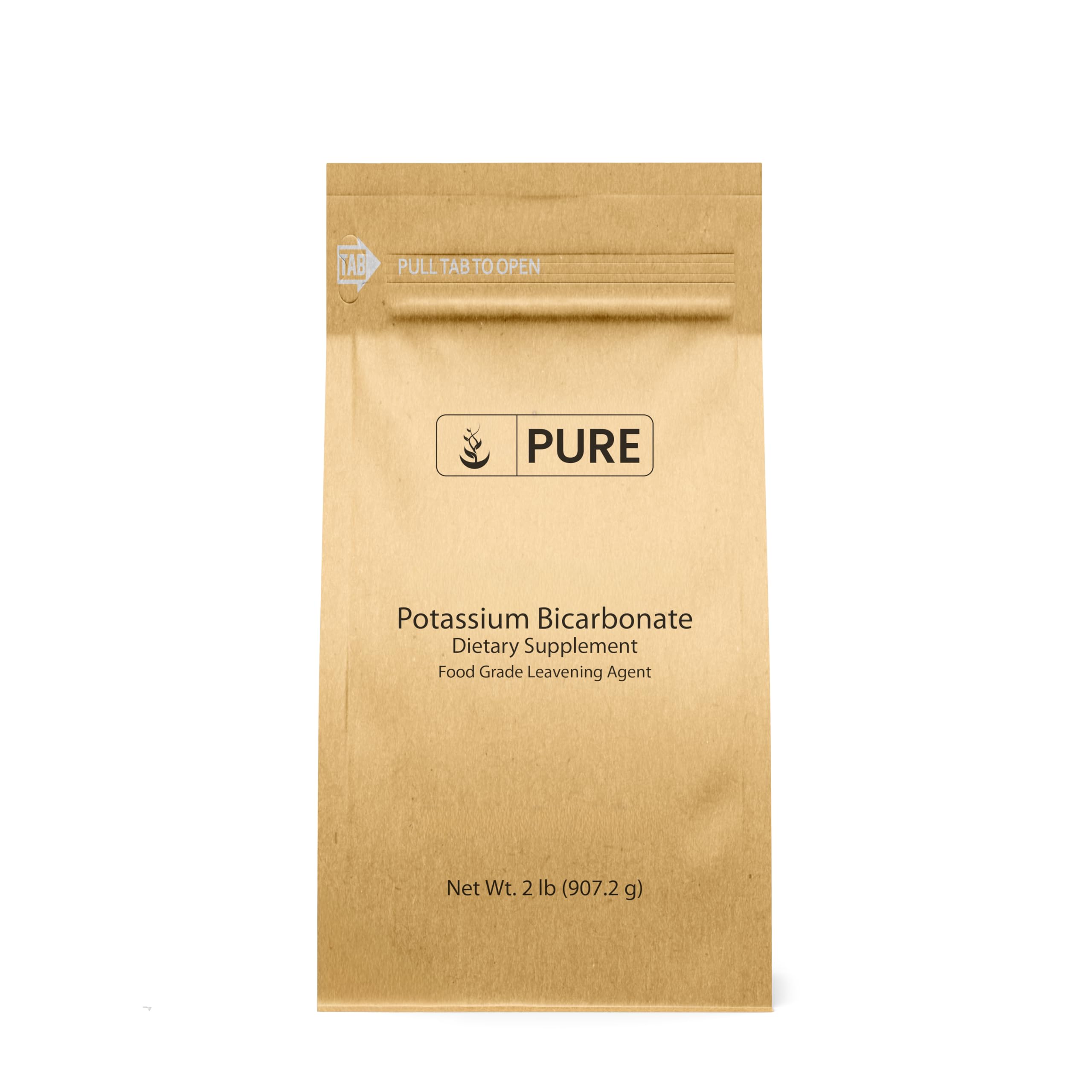 PURE ORIGINAL INGREDIENTS Potassium Bicarbonate Powder front view