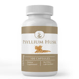 PURE ORIGINAL INGREDIENTS Psyllium Husk Capsules front view