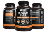 PURE ORIGINAL INGREDIENTS Psyllium Husk Capsules side view