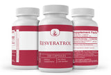 PURE ORIGINAL INGREDIENTS Resveratrol Capsules close-up
