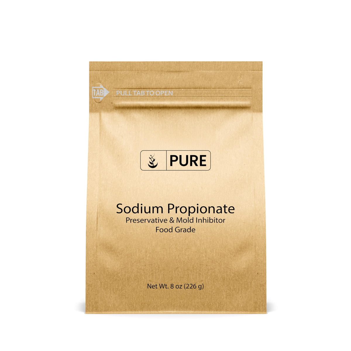 PURE ORIGINAL INGREDIENTS Sodium Propionate 227g front view