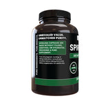 PURE ORIGINAL INGREDIENTS Spirulina Capsules side view